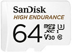 Sandisk High Endurance 64Gb