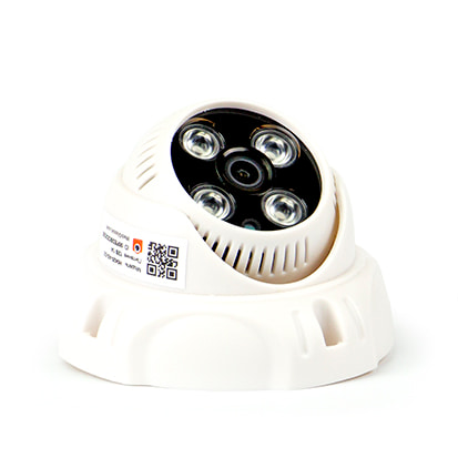 IP-камера 4Мп для помещения с сервисом WebGlazok, microSD, звук, обнаружение человека
