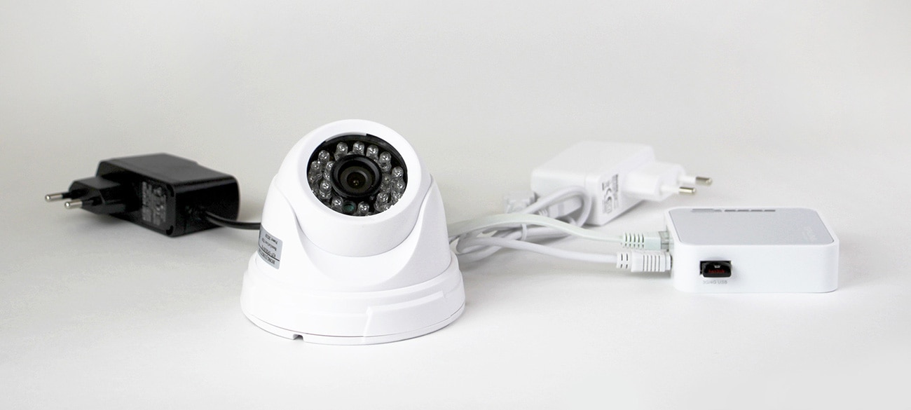 Комплект WebGlazok 2 с IP‑камерой 1Мп для помещений