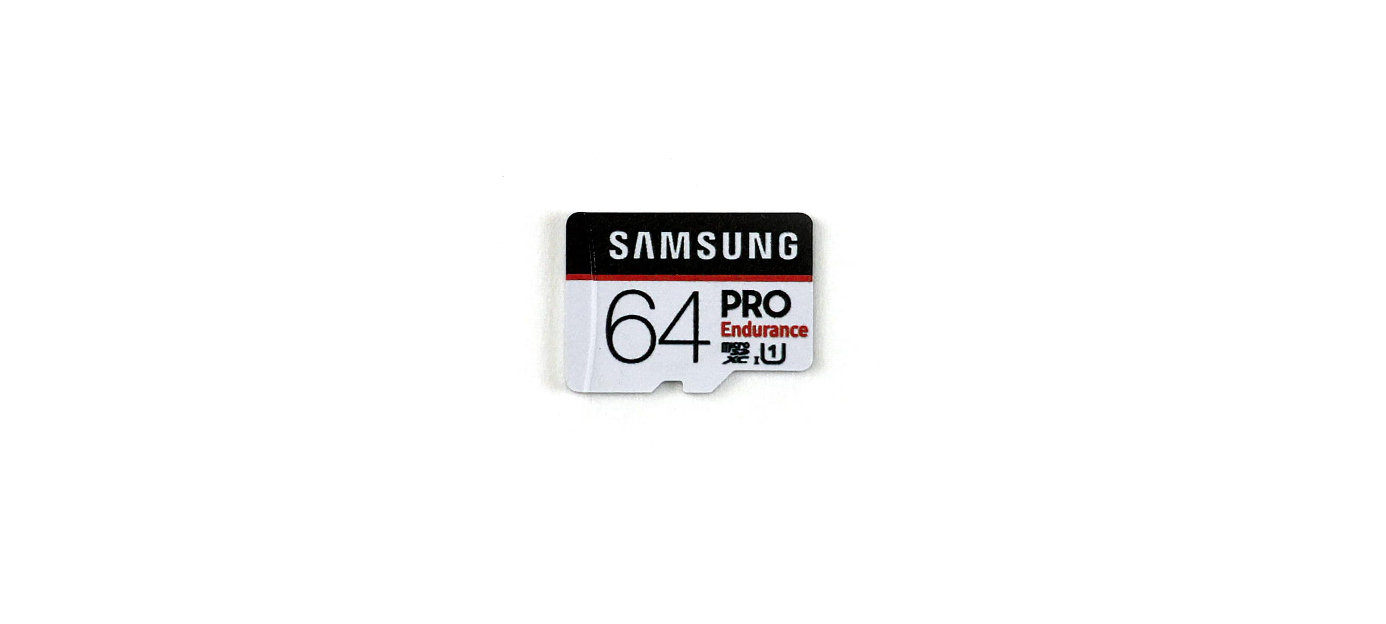 Карта памяти microSD Samsung PRO Endurance 64 ГБ (высокой надёжности)