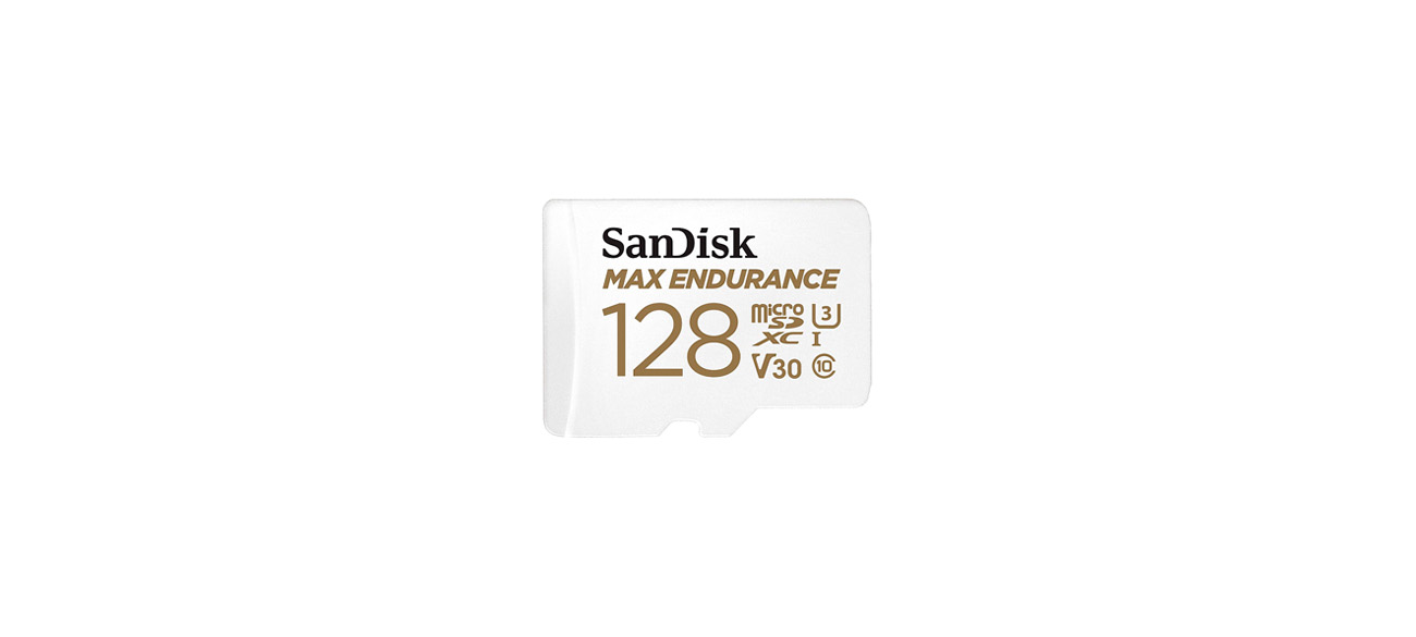 Карта памяти microSD SanDisk Max Endurance 128 ГБ (высокой надёжности)