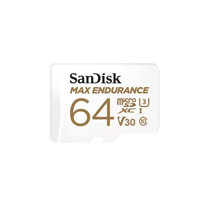 Карта памяти microSD SanDisk Max Endurance 64 ГБ (высокой надёжности)