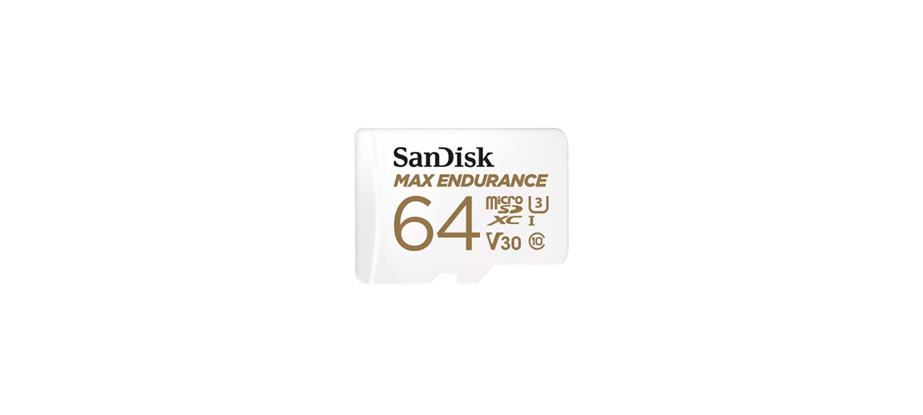 Карта памяти microSD SanDisk Max Endurance 64 ГБ (высокой надёжности)